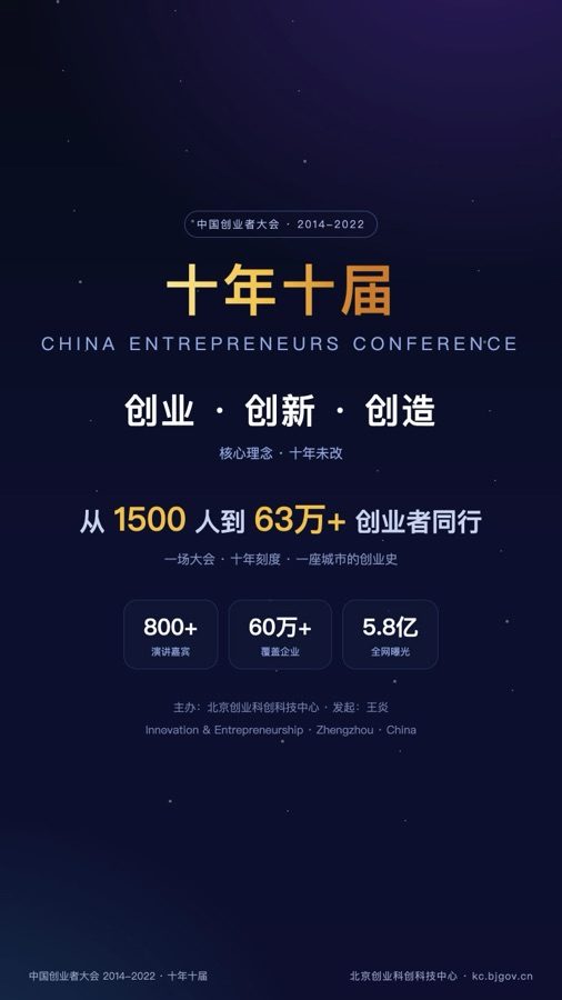 第十届中国创业者大会(2022)档案图